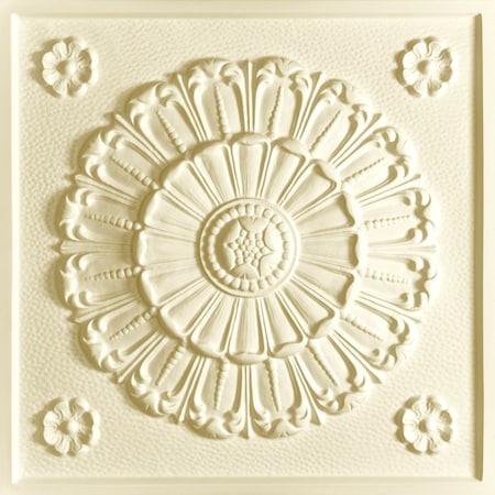 Ceilume Medallion 2ft x 2ft Sand Ceiling Tile V1-MDLION-22SAO